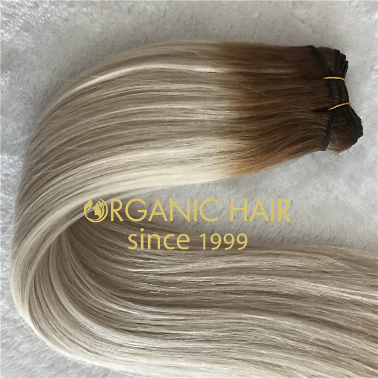 ASH TONES Machine hair weft is Available H107